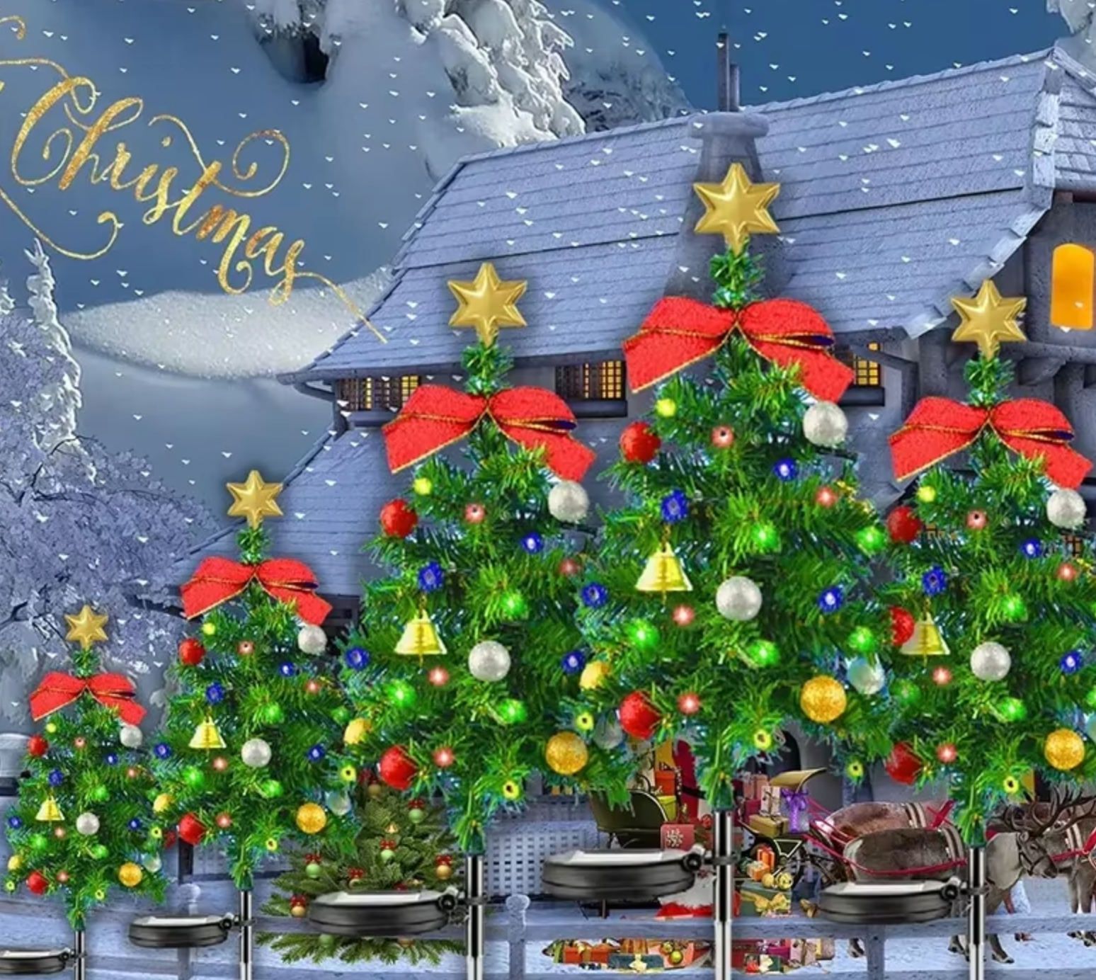 Christmas SolarThree|  Kerstboom op zonne-energie