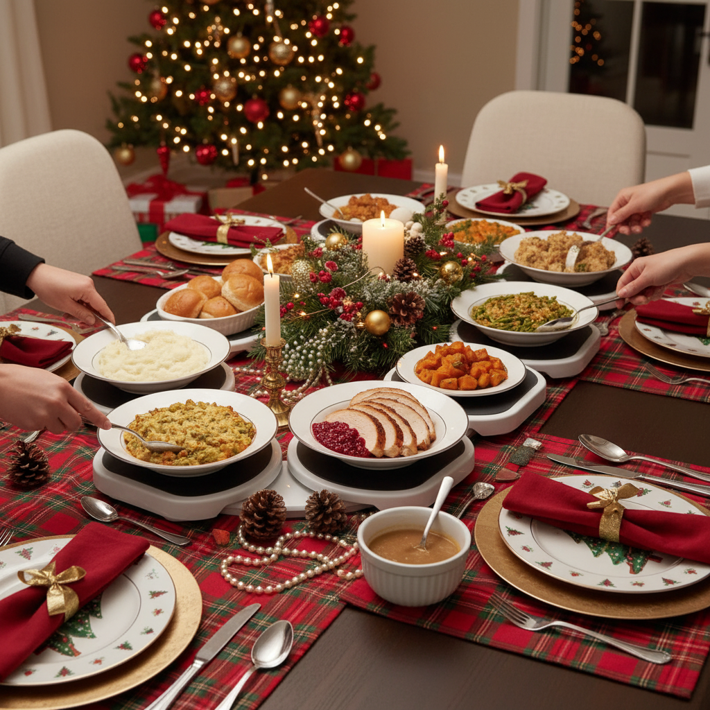 DynaDisht | Roterende gerechten aanreiker